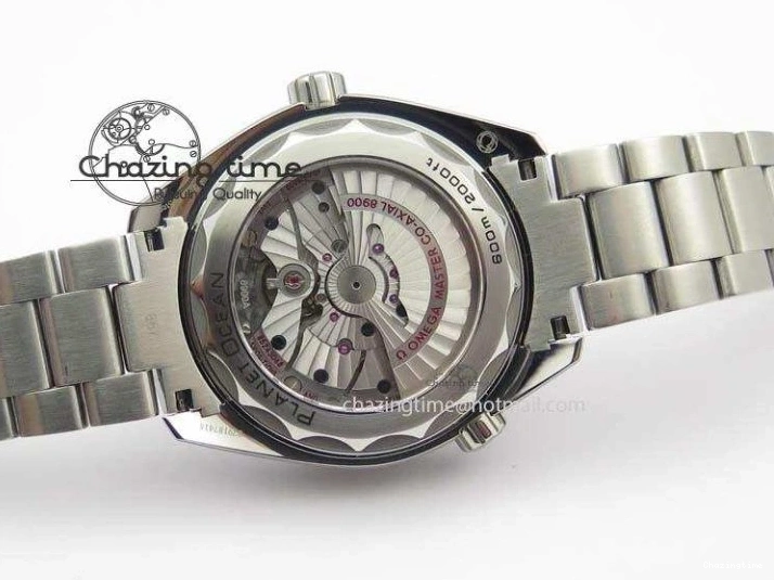 1225 Planet Ocean 2016 43.5mm SS Black Bezel BP 1:1 Best Edition Black Dial On SS Bracelet A WellDesigned 8195